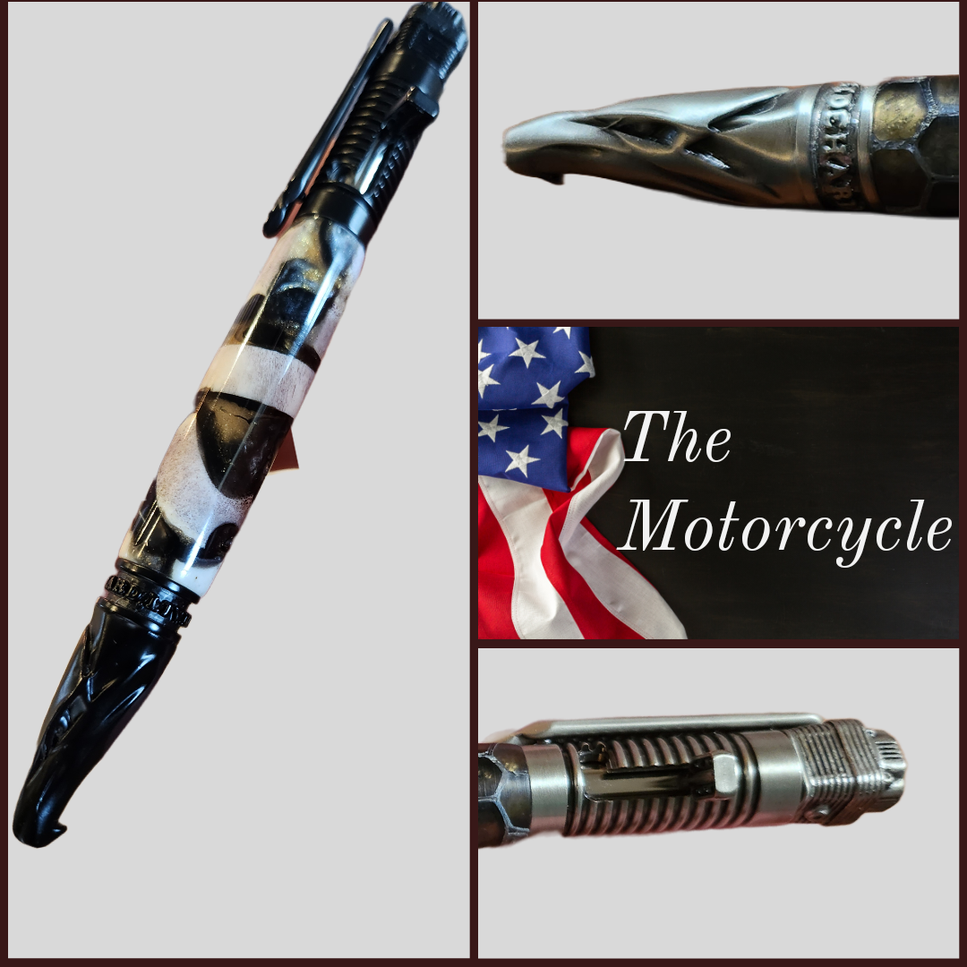 Motorcycle custom pen